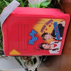 Disney HIGH SCHOOL MUSICAL WILD CATS STORAGE FELT carry box keepsake New